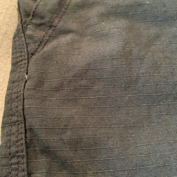 Boy’s American Hawk Premium Cotton Cargo Pants in olive green - Picture 4 of 4